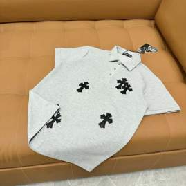 Picture of Chrome Hearts Polo Shirts Short _SKUChromeHeartsM-2XLzztr1628647